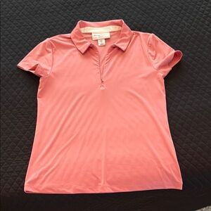 Tony Bahama Coral Polo Shirt and skirt set